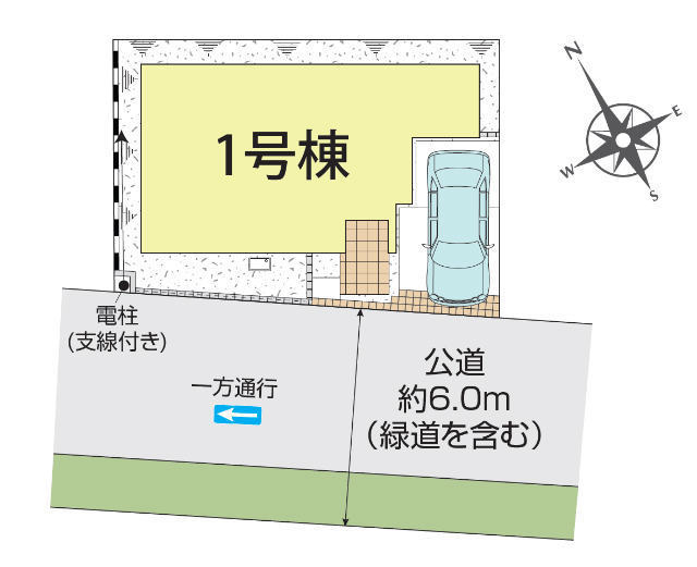 【ブルーミングガーデン府中市押立町5丁目】区画図