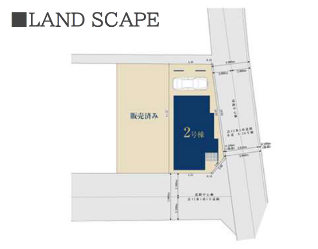 【ミラスモ府中市西府町230②】区画図