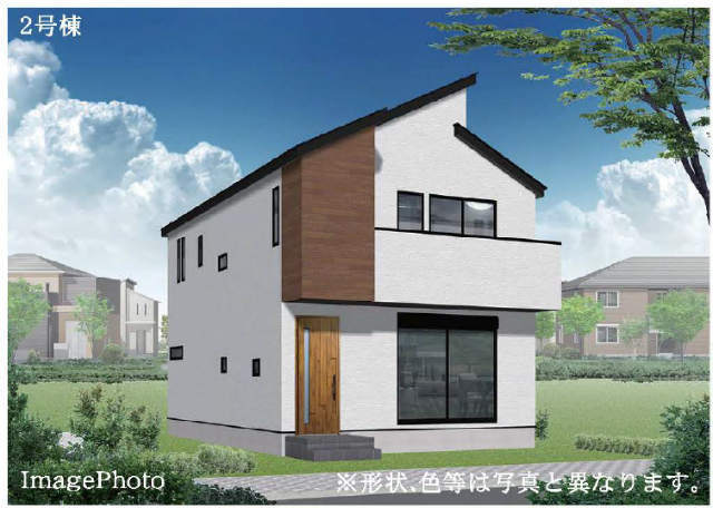 【新築一戸建全2棟~東山田町】外観パース2