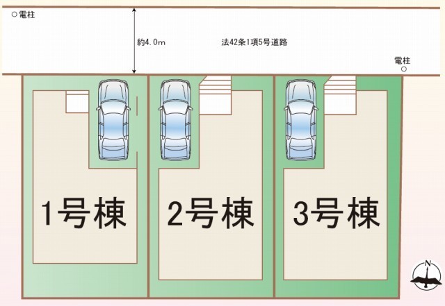【ハートフルタウン井田3丁目1578番】区画図