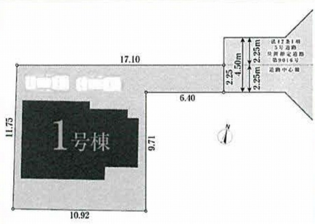 【ミラスモ世田谷区上祖師谷314①】区画図