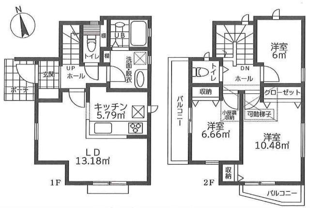 【新築一戸建 全1棟｜南多摩(稲城市大丸)】J間取図