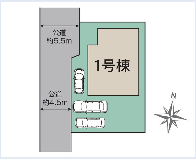 【ブルーミングガーデン 南生田1丁目】区画図