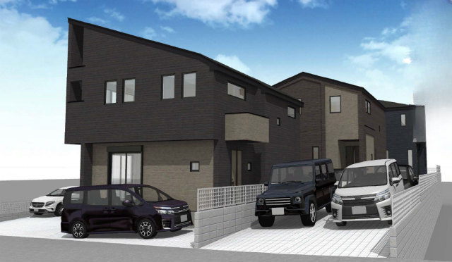 【ミラスモ野川台118⑤】外観パース