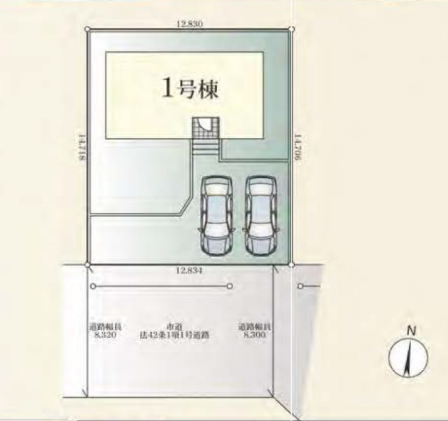 【クレイドルガーデン横浜市緑区三保町第18】区画図