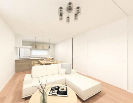 【新築一戸建｜横浜市荏田南三丁目】内装パース