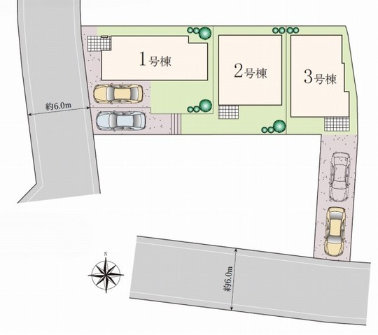 【ハートフルタウン多摩市和田2期】区画図