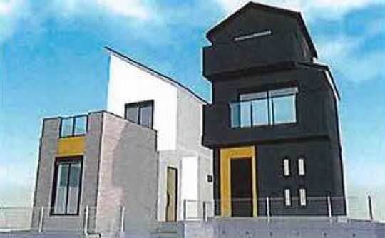 【新築一戸建全2棟｜多摩市貝取】外観パース