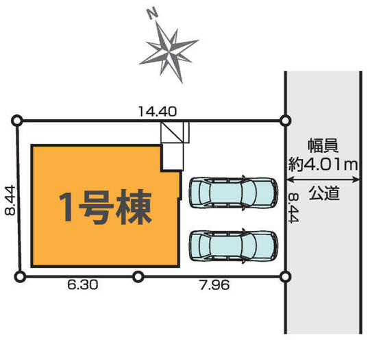 【KEIAI Grace三鷹市大沢11期】区画図