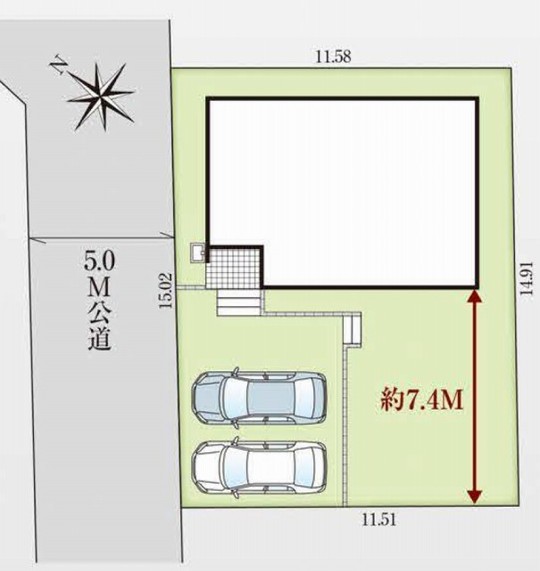 【グラファーレ町田市金井ヶ丘】区画図