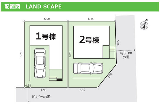 【グラファーレ川崎市高津区梶ケ谷3期】区画図