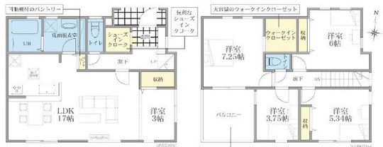 【リーブルガーデン.Ｓ 金井7丁目】間取図