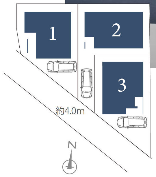 【プラスエーハウス南生田5丁目】区画図