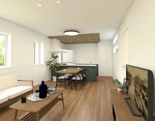 【新築一戸建全1棟|川崎市宮前区菅生4丁目】内装パース