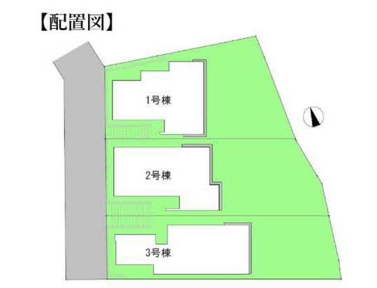 【新築一戸建全3棟｜港北区高田東】区画図