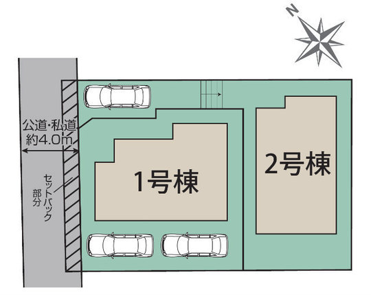 【ブルーミングガーデン川崎市麻生区高石3丁目】区画図