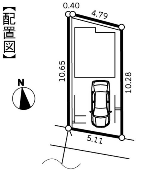 【ガルボシティー川崎市高津区久末4期】区画図