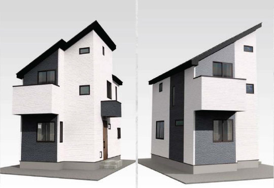 【新築一戸建｜北山田～TakueiHome】外観パース