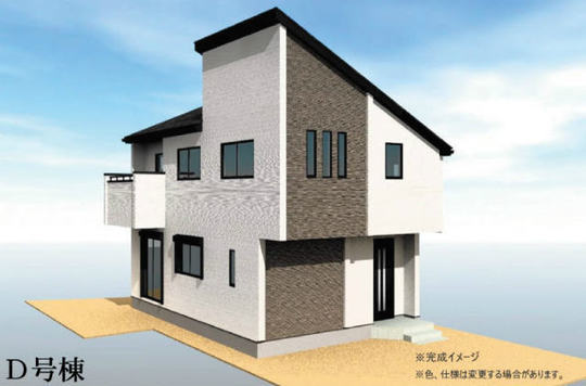 【新築一戸建全5棟｜青葉区大場町5期】外観パース