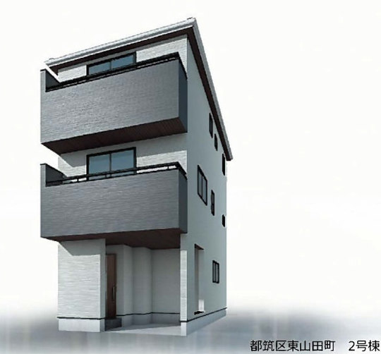 【リーブルガーデン.S東山田町】外観パース2