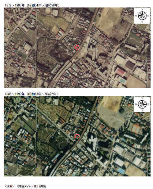 レーベンプラッツ調布小島町(京王多摩川駅・調布駅)新築一戸建て 土地の履歴:古地図・過去の航空写真 (3).jpg